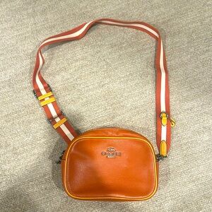 COACH New York Sunset Multi Purse/Camera Bag -Orange